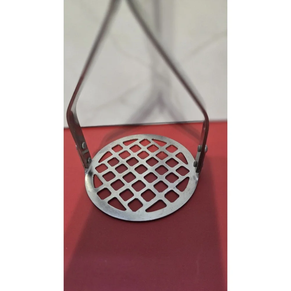 Masterpiece Masher Kitchen Tool Stainless Steel With A Cherry Blossom Pattern